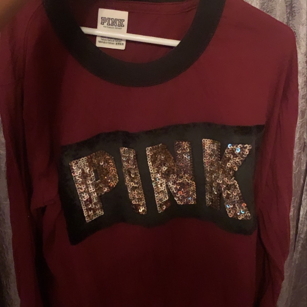 bling PINK long sleeve